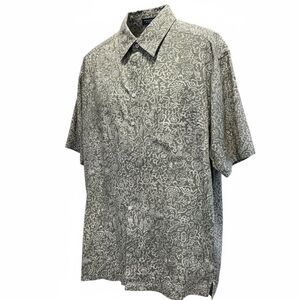 EUC Roundtree & Yorke Men's Floral Button Down Shirt Short Sleeve - Size 2XL